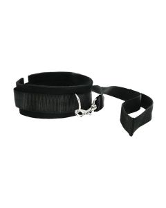 Riem en Halsband set - Zwart