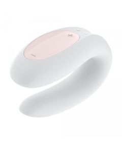 Satisfyer Double Joy Koppel Vibrator- Wit