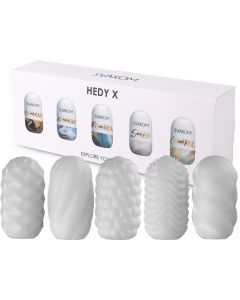 SVAKOM - Hedy X Masturbator - Mixed Textures - 5 stuks