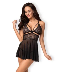 Babydoll Setje - Zwart