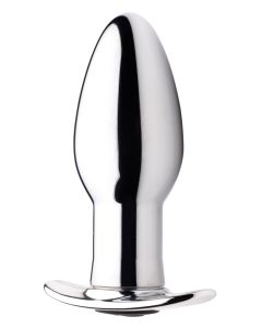 Chrome Blast Oplaadbare Buttplug Met Afstandsbediening - Klein