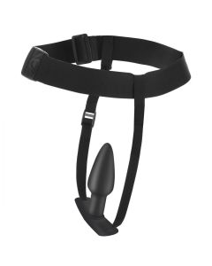 Bum-Tastic Vibrerende Anaal Plug met Harnas & Afstandsbediening