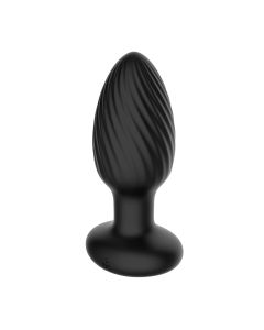 Nexus - Tornado Roterende Butt Plug - Zwart