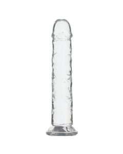 Crystal Addition - Transparante Realistische Dildo - 20 cm