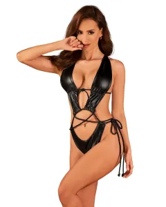 Cordellis - Body met open kruis - Zwart