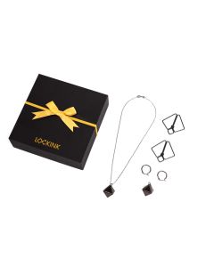 LOCKINK - Tepelklemmen met Zware Hanger - grijs