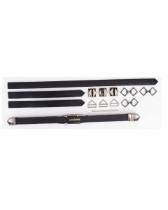 LOCKINK - Verstelbare Spreidstang Set - zwart