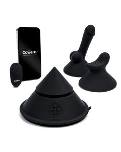 The Cowgirl - Cone Sexmachine Met Opzetstukken