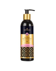 Sensuva - Natural Waterbasis Glijmiddel Suikerspin 240 ml