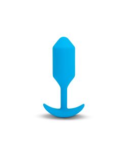 B-Vibe - Vibrerende Snug Plug 3 (L) Blauw