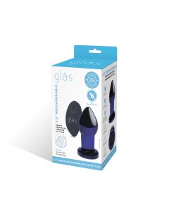 Glas - Rechargeable Remote Controlled Vibrating Butt Plug