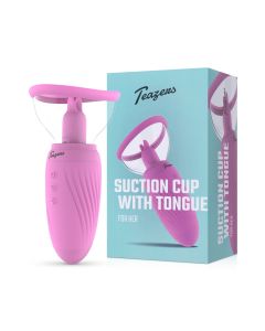 Teazers Suction Cup met Clitoris Vibrator