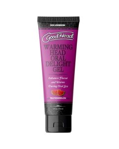 Doc Johnson - GoodHead Warming Oral Delight Gel - Watermeloen - 118 ml