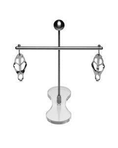 XR Brands - Tower of Pain Tepelklemmen - Zilver