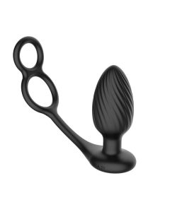 Nexus - Tornado Roterende Anaal Plug met Cock & Ball Rings