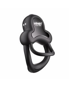 HoneyPlayBox - Anello-App-Controlled Vibrating Double Cock Ring with Clitor