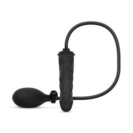 Anal Collection - Opblaasbare Dildo met Pomp 14,5 cm - Zwart