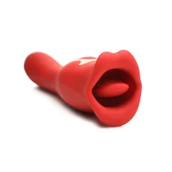 Lickgasm Dubbelzijdige Kus Vibrator - Rood