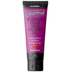 Doc Johnson - GoodHead Warming Oral Delight Gel - Watermeloen - 118 ml