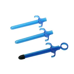 Trinity Vibes - Glijmiddelinjector Set - Blauw (3 stuks)