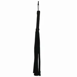 Sportsheets – Faux Leather Flogger – Zwart