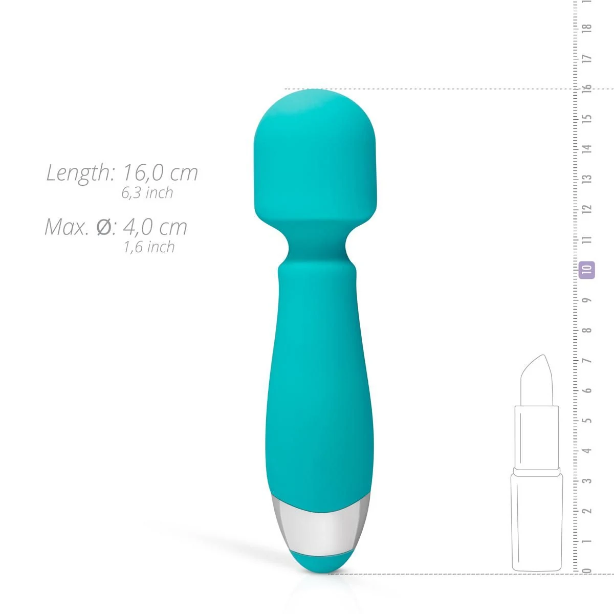 Aida Wand Massager groen voor clitorisstimulatie