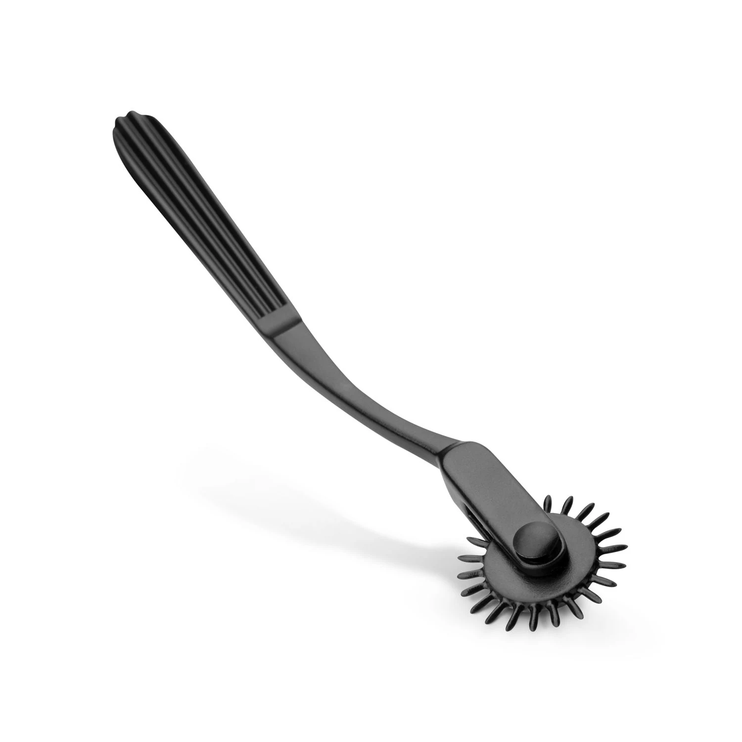 Zwarte aluminium pinwheel, lengte 170 mm
