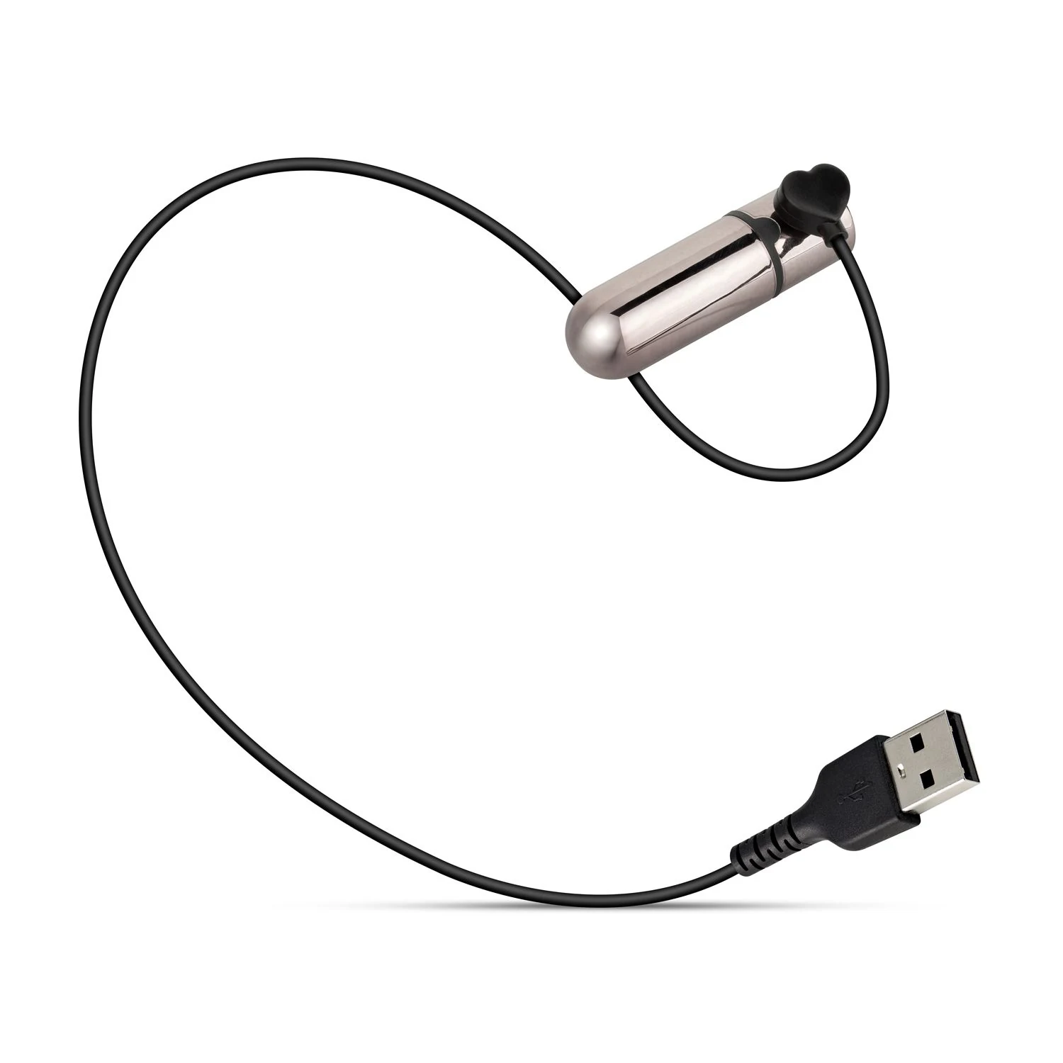 Anaal plug set met bullet vibrator, USB-oplaadbaar en geschikt voor waterbasis glijmiddel