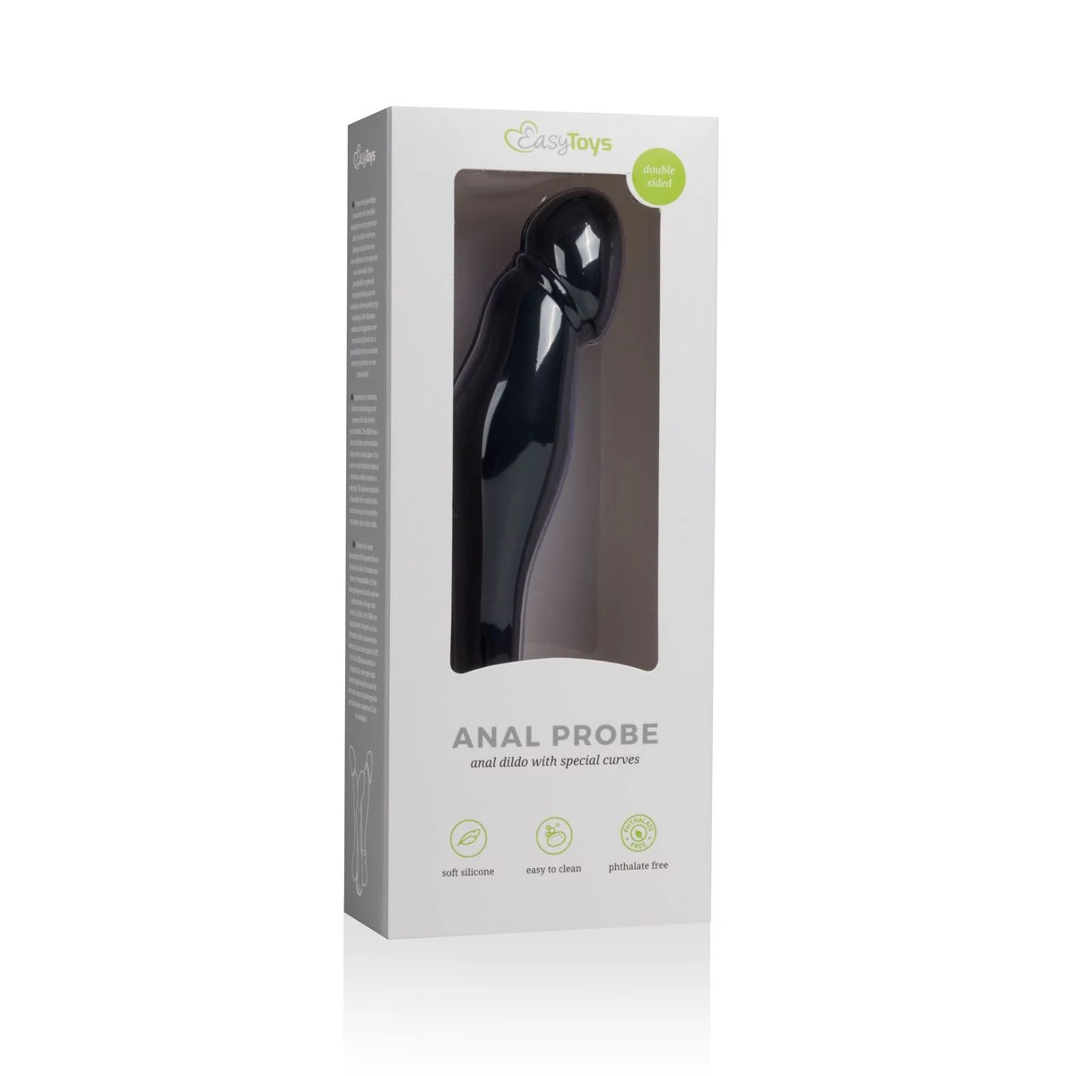 Anal Probe No.2 prostaat dildo, 210 mm lang met 150 mm invoerdiepte