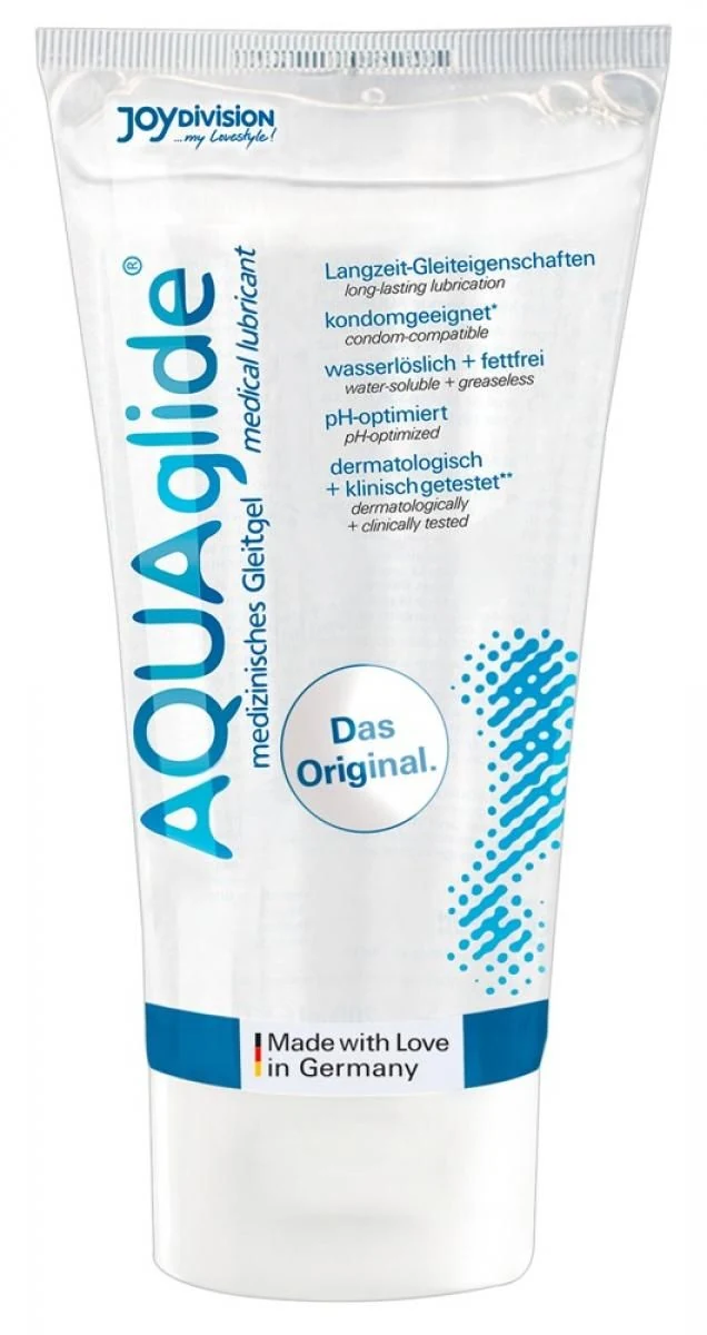 AquaGlide glijmiddel van Joydivision, transparante gel op waterbasis