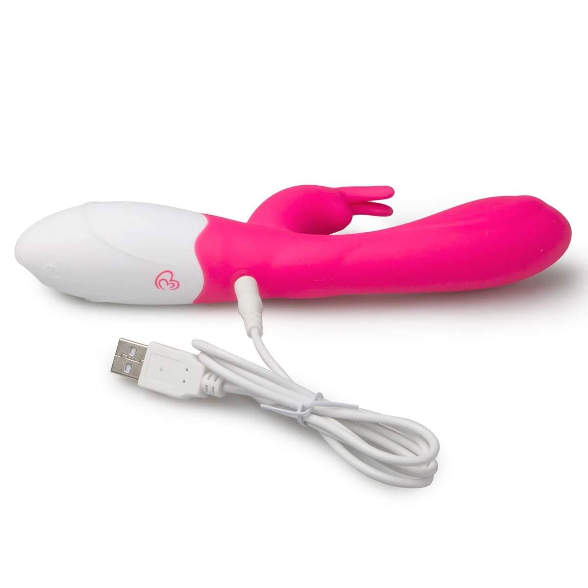 Spatwaterdichte Ascella Vibe Rabbit Vibrator voor G-spot en clitoris