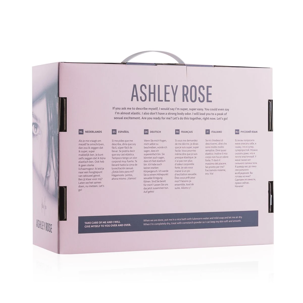Ashley Rose Mega Masturbator voor penisstimulatie met twee openingen