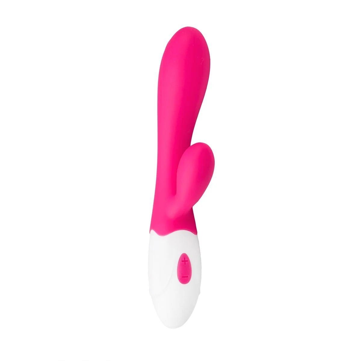 Aurora Vibe Rabbit Vibrator roze siliconen vibrator met clitorisstimulator