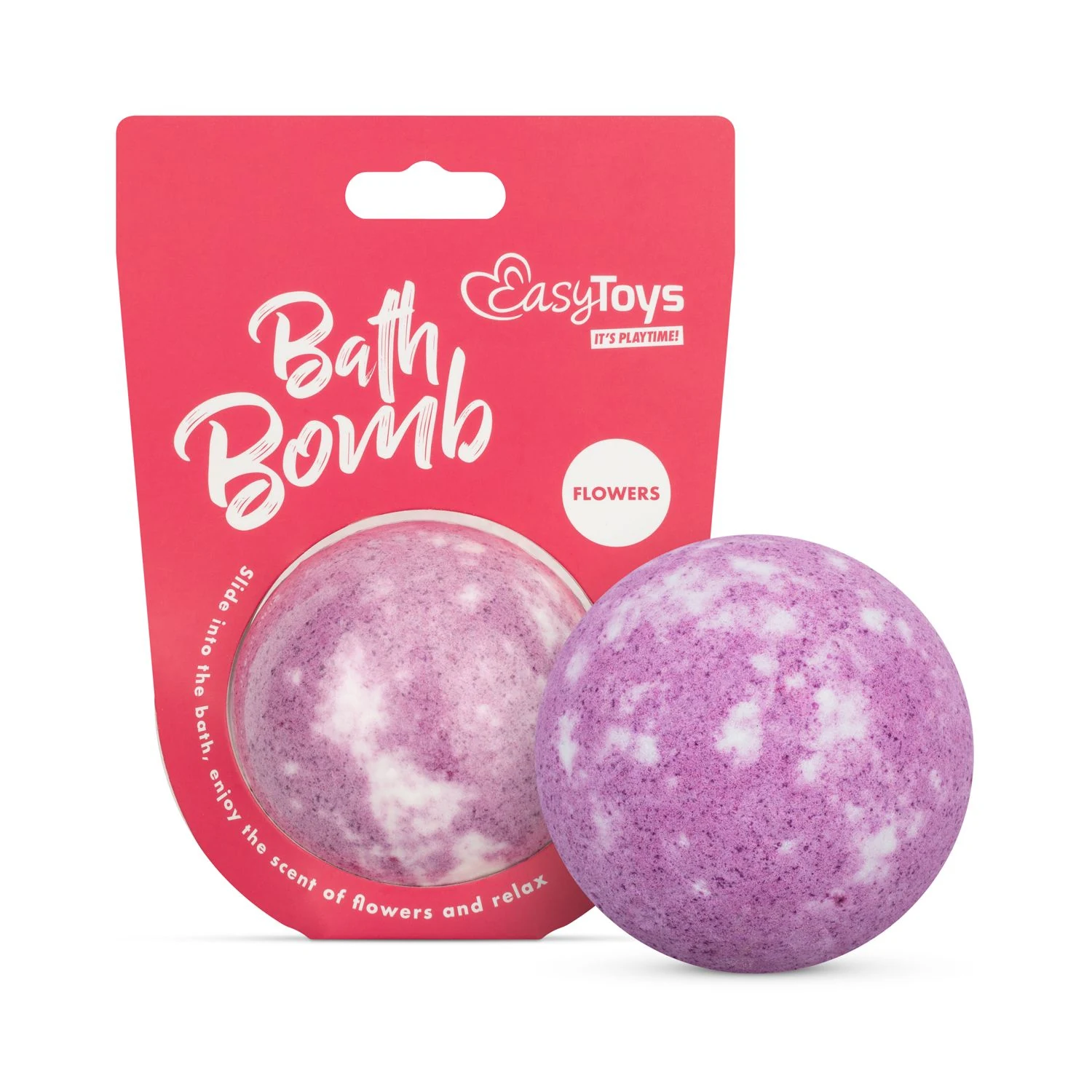 Badbruisbal Flowers van Easytoys Online Only, 250 gram met bloemengeur
