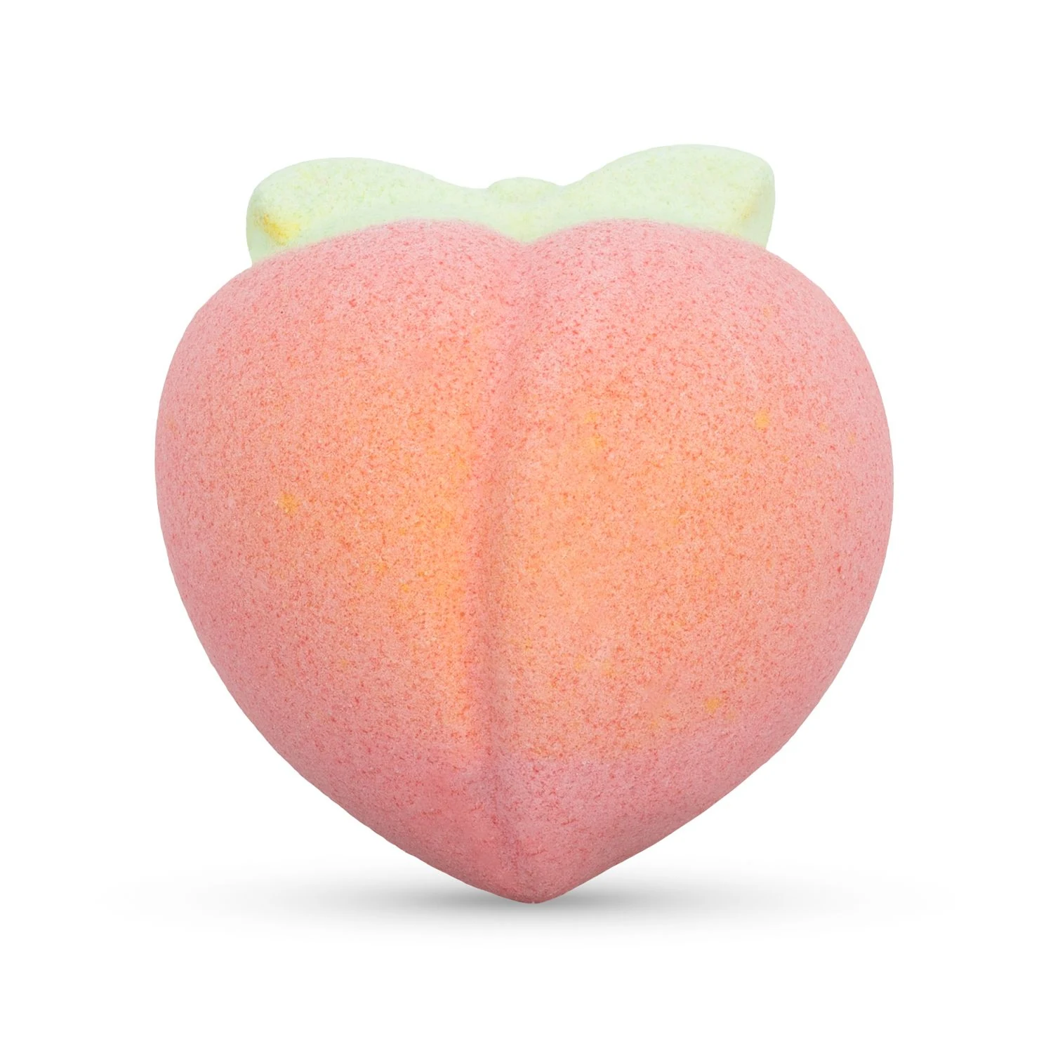 Badbruisbal Peachy fruitige badbom die snel oplost in warm badwater