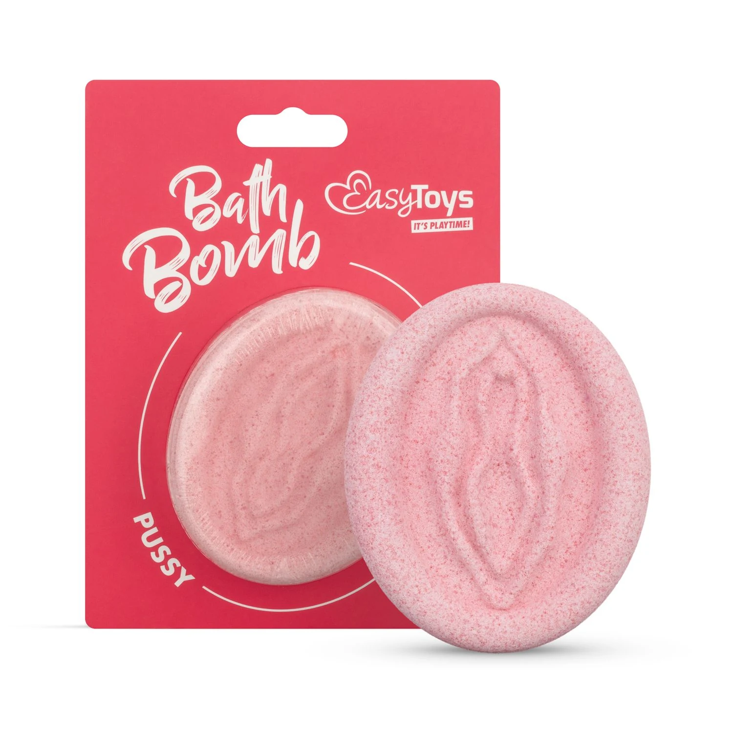 Badbruisbal Pussy met vagina vorm en rozengeur
