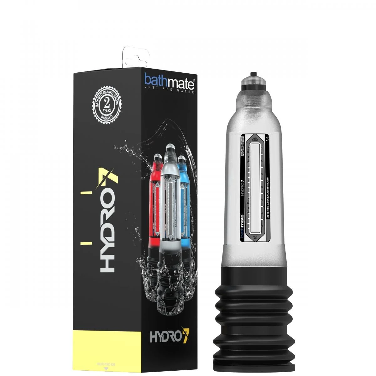 Bathmate Hydro 7 Penispomp voor hem met maximale diameter van 55 mm