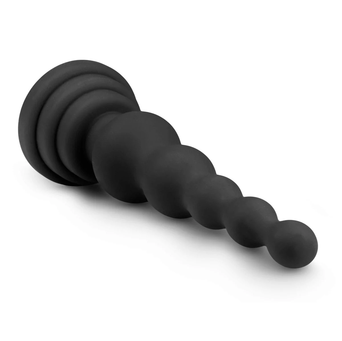 Beaded Cone Anaal Dildo met platte onderkant voor grip