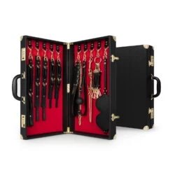 Bedroom Fantasies bondage koffer 13 stuks van PU-leer