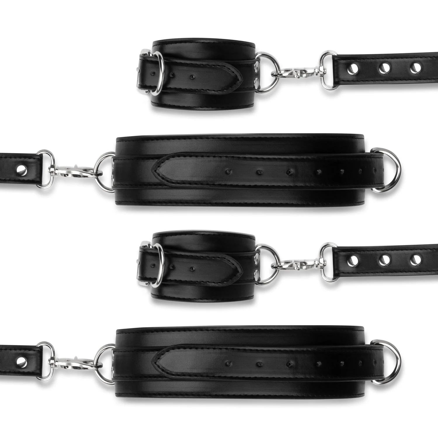 Zwarte BDSM boeienset Bedroom Fantasies met comfortabele pasvorm