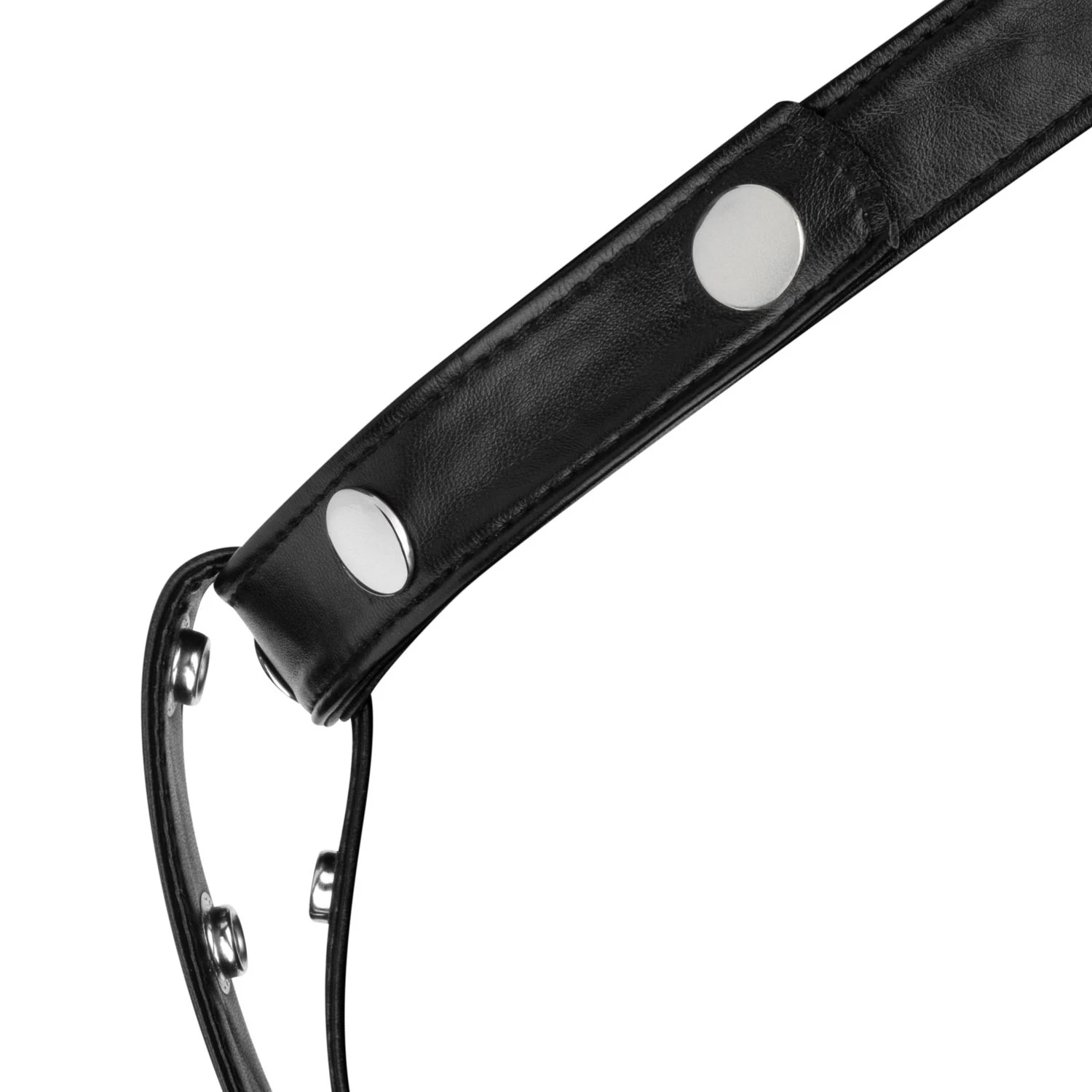 Hoofd harnas strap-on zwart geschikt voor diverse accessoires