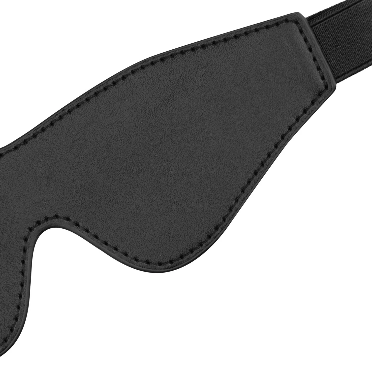 Unisex imitatieleren oogmasker met comfortabele elastische band