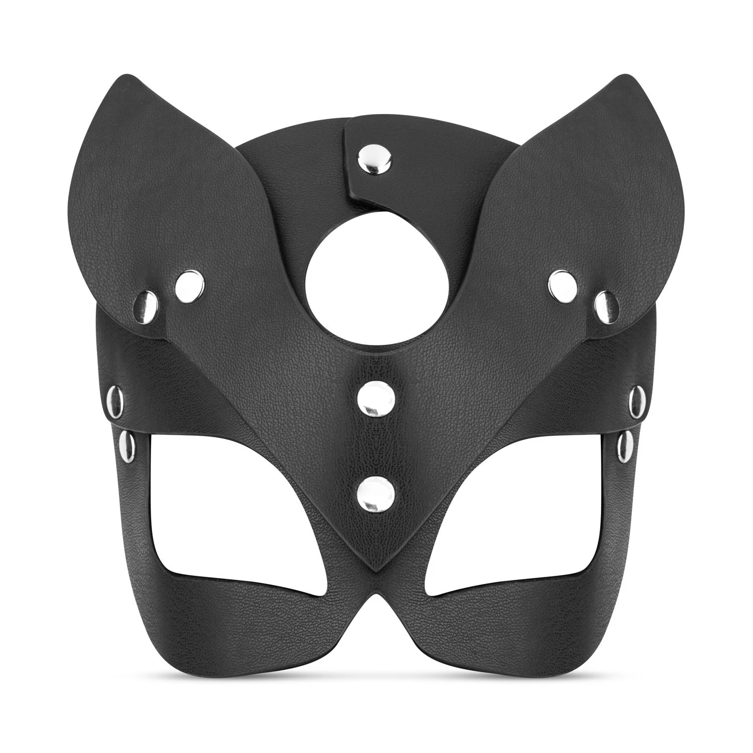 Zwart Kinky Kitty masker unisex van Bedroom Fantasies, afmeting 20 x 17 cm