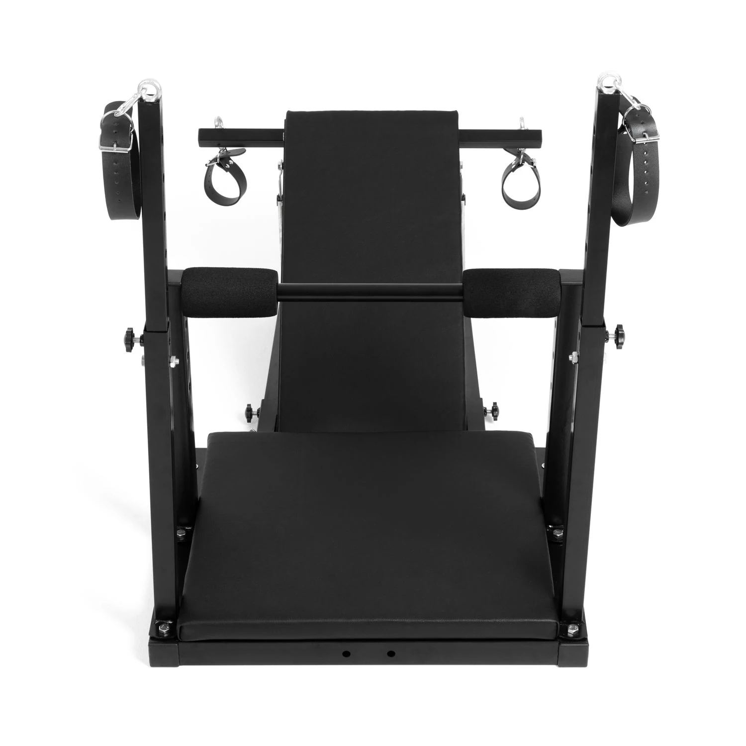 Restraint Chair Low van staal, foam en leder