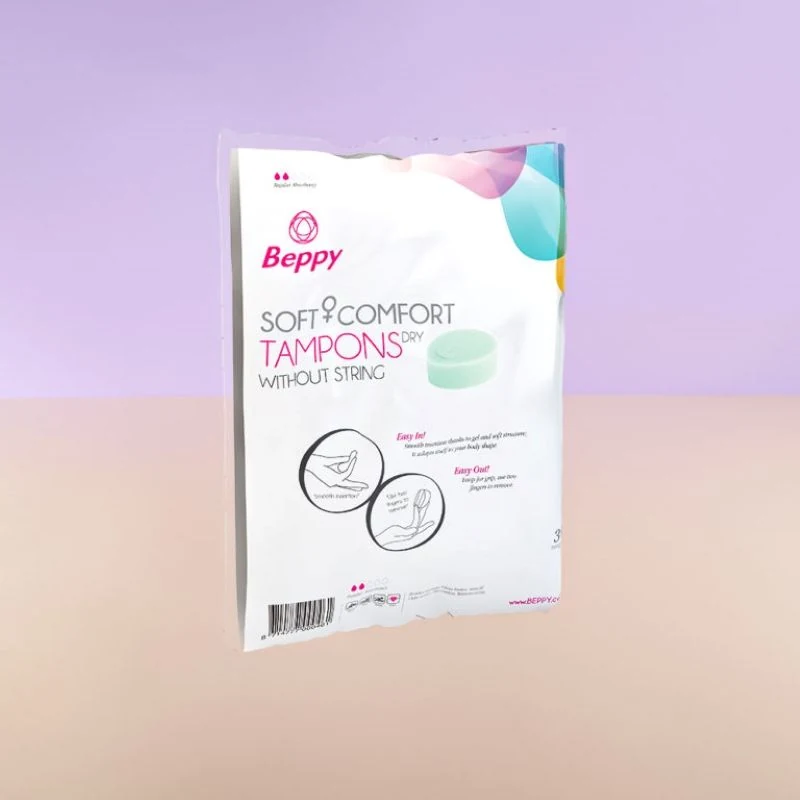 Beppy Soft + Comfort DRY Tampons van Beppy, hygiënisch en huidvriendelijk