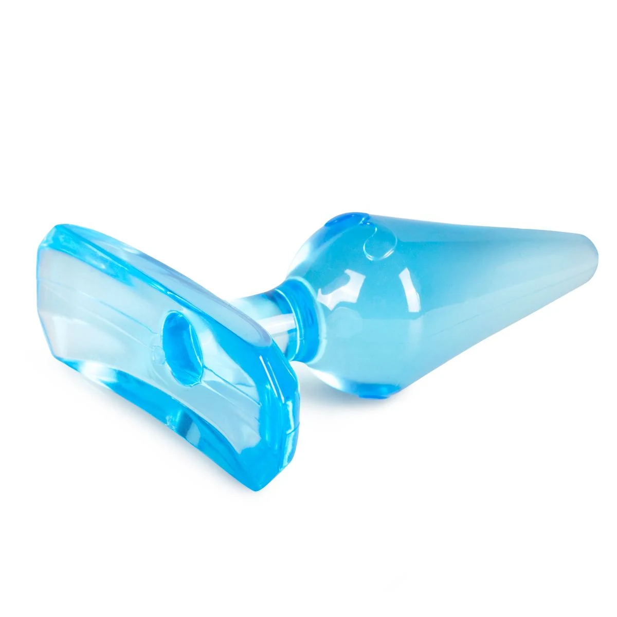 Blauwe mini buttplug voor beginners, waterproof en weekmakersvrij