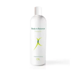 Body In Balance Massageolie 500 ml, geurloze transparante massageolie voor alle huidtypen