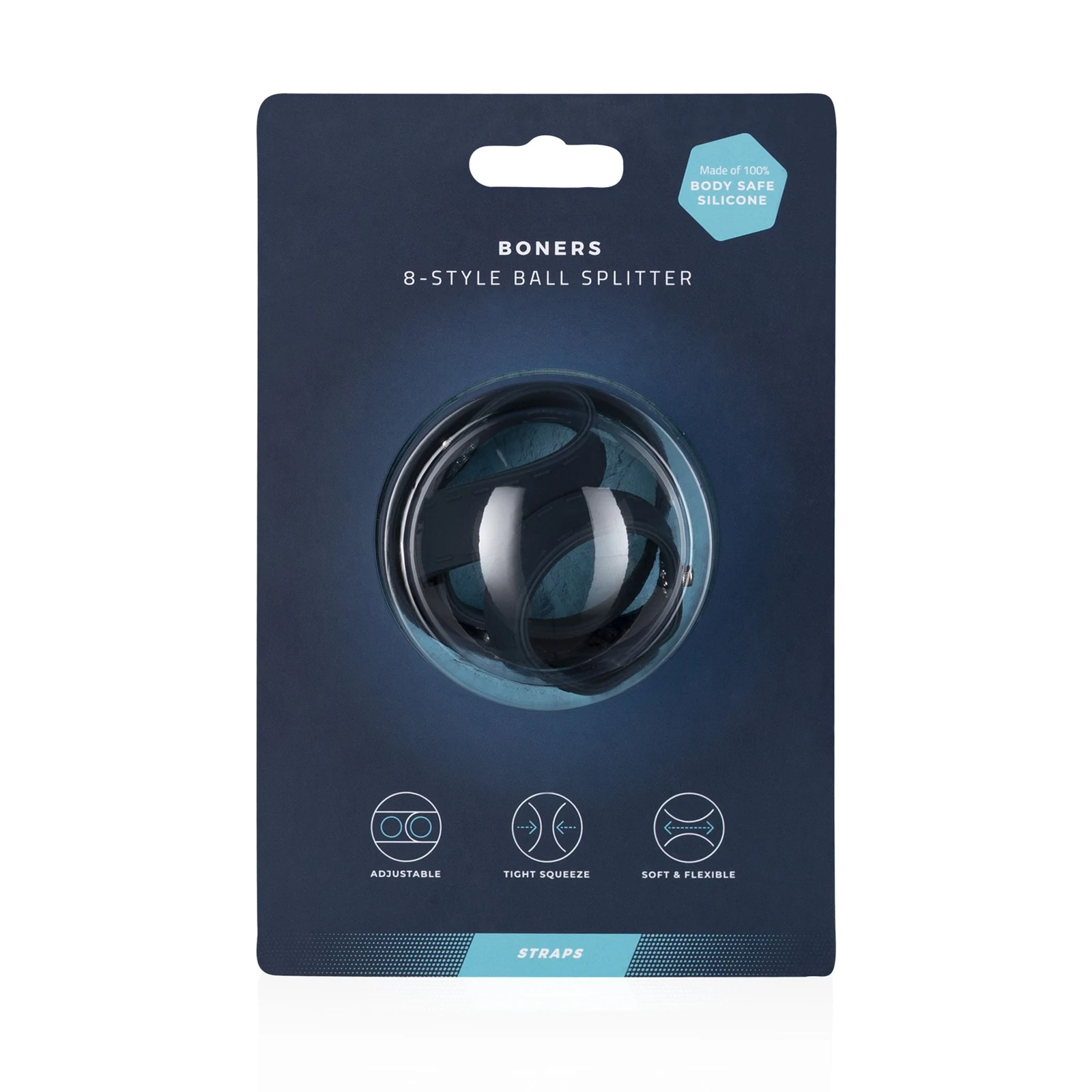 Boners 8-Style Ballsplitter merk Boners, kleur grijs