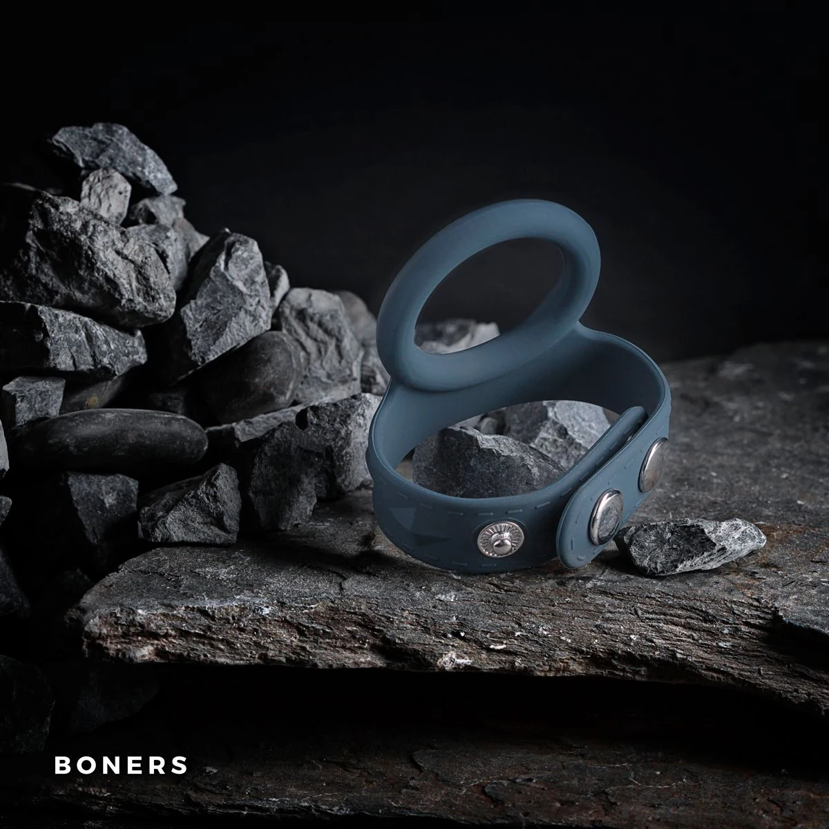 Boners Cock & Ball Strap L in grote maat met zachte, rekbare siliconen ring
