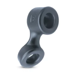 Boners cockring ballstretcher grijs van zacht rekbaar materiaal